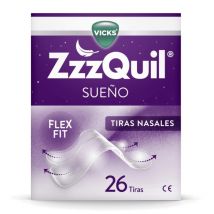 Zzzquil Sueño 26 Tiras Nasales