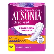 Ausonia Discreet Compresas Para Pérdidas De Orina Para Mujer Extra 12 Ud