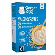 Gerber Multicereales Galleta 0% 0% Azucares 270 Gr