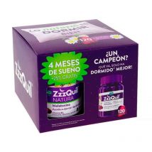Pack Zzzquil Natura Melatonina 120 Gummies (4x30) 360 G