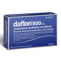 Daflon 500 Mg 30 Comprimidos