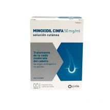 Minoxidil Cinfa - Dinaxil 50 Mg/ml Solución Cutánea 2x120 Ml
