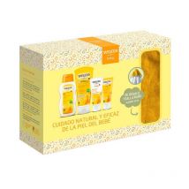 Pack Weleda Aceite Bebé 200 Ml + Gel Y Champú 2 En 1 200 Ml + Crema Pañal 75 Ml + Crema Facial 50 Ml + Toalla Regalo