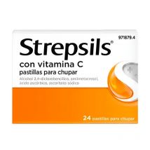 Strepsils Vitamina C 24 Pastillas Para Chupar
