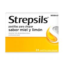 Strepsils Miel Y Limón 24 Pastillas Para Chupar