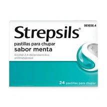 Strepsils Menta 24 Pastillas Para Chupar