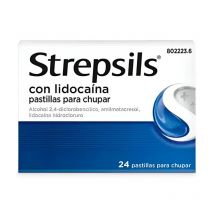 Strepsils Con Lidocaina 24 Pastillas Para Chupar