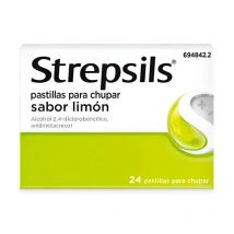 Strepsils Limón 24 Pastillas Para Chupar