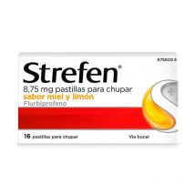 Strefen 8,75 Mg 16 Pastillas Para Chupar (sabor Miel Y Limón)