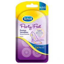 Scholl Party Feet Gel Activ Puntos Sensibles 6 U