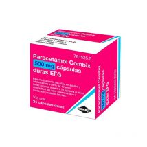 Paracetamol Combix Efg 500 Mg 24 Cápsulas
