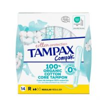 Tampax Cotton Protección Regular 14 Unidades