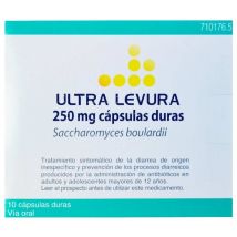 Ultra Levura 250 Mg 10 Cápsulas Duras