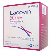 Lacovin 20 Mg/ml Solución Cutánea 4x60 Ml