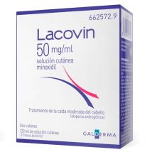 Lacovin 50 Mg/ml Solución Cutánea 2x60 Ml