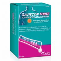 Gaviscon Forte 24 Sobres Suspensión Oral 10 Ml