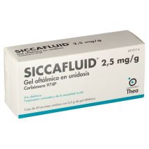 Siccafluid 2,5 Mg/g Gel Oftálmico, 60 Unidosis