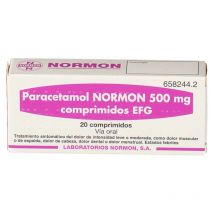 Paracetamol Normon 500 Mg 20 Comprimidos