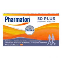 Pharmaton 50 Plus 30 Cápsulas