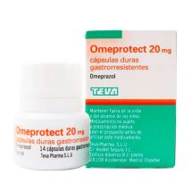Omeprazol Omeprotect 20 Mg 14 Cápsulas