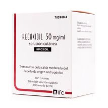 Regaxidil 50 Mg/ml Solución Cutánea 240 Ml