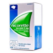 Nicorette Ice Mint 2 Mg 105 Chicles