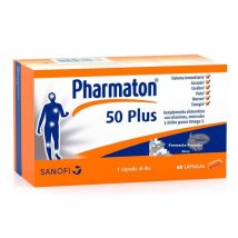 Pharmaton 50 Plus 60 Cápsulas