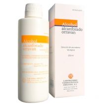 Orravan Alcohol Alcanforado Solución 250 Ml