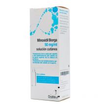 Minoxidil Biorga 50 Mg/ml Solución Cutánea 1 Frasco 60ml
