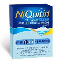 Niquitin Clear 21 Mg 14 Parches