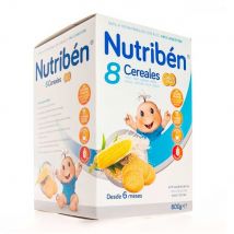 Nutriben 8 Cereales Galletas María 600 Gr