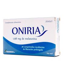 Oniria 30 Comprimidos De Liberación Prolongada