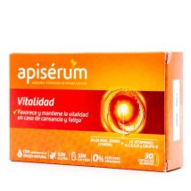 Apisérum Vitalidad 30 Cápsulas Blandas