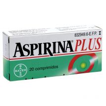Aspirina Plus 20 Comprimidos