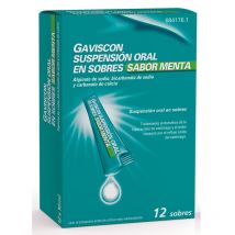 Gaviscon Suspensión Oral 12 Sobres Sabor Menta