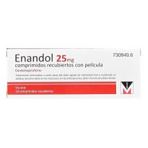 Enandol 25 Mg 10 Comprimidos