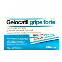 Gelocatil Gripe Forte 10 Sticks