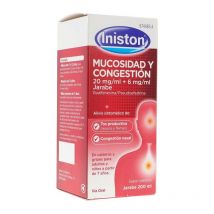 Iniston Mucosidad Y Congestión Jarabe 200 Ml
