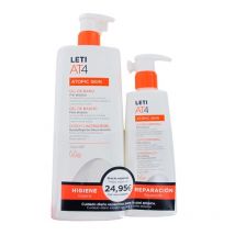 Pack Leti At4 Gel De Baño 750 Ml + Leche Corporal 250 Ml