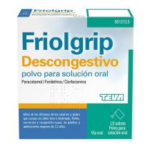 Friolgrip Descongestivo 10 Sobres