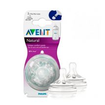 Philips Avent Tetina Natural Líquidos Espesos + 6 M 2 Unidades