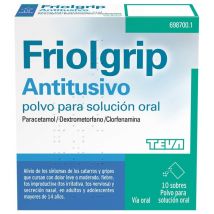Friolgrip Antitusivo Polvo Solución Oral 10 Sobres