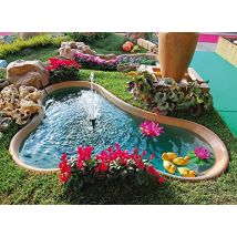Laghetto guadalupa 197x126x50 capacità  lt 440
