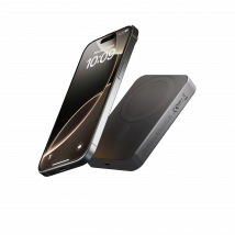 Zens Qi2 Batterie Externe | Slim Aluminium Powerbank Qi2 10k mAh Black