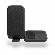 Zens | Zens ensemble Modulaire: Station Principale de Charge Sans Fil + Chargeur d&apos;extension Black