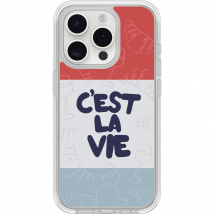 Coque iPhone 15 Pro | Symmetry Series Clear Collection Paris Cest La Vie