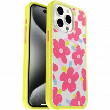 Coque iPhone 14 et iPhone 15 | Symmetry Series pour MagSafe Whimsy Bloom