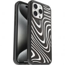 Coque iPhone 15 Pro Max | Symmetry Clear Series pour MagSafe Midnight Swirl