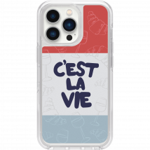 Coque iPhone 13 Pro | Symmetry Series Clear Collection Paris Cest La Vie