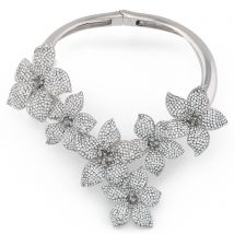 Giuseppe Zanotti BOUQUET Womens Necklaces Silver